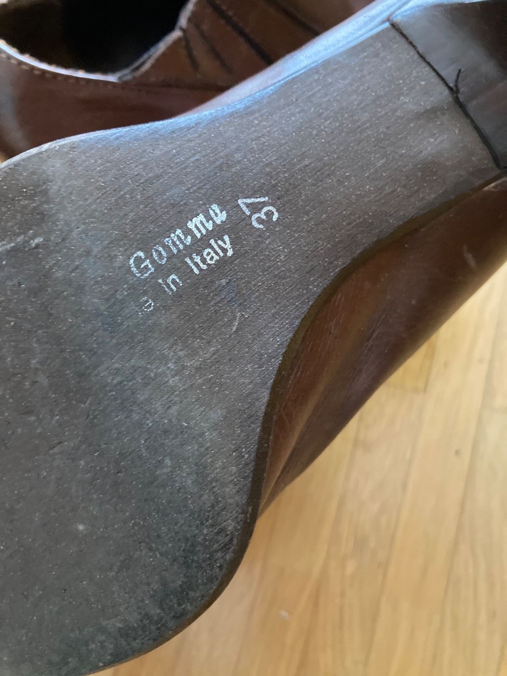 Damenschuhe: Felix Lederschuhe braun, Gr. 37 – Gebraucht aus Schlieren von cotopaxi06 2