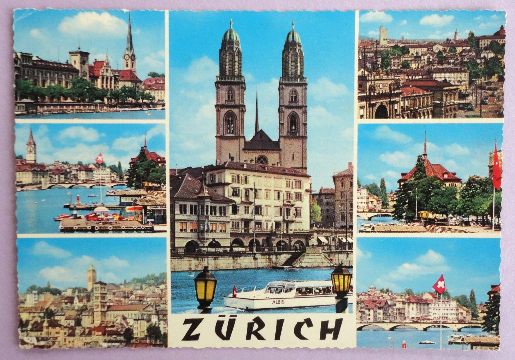 Ansichtskarten: Zürich – Gebraucht aus Fétigny von Billy2miny