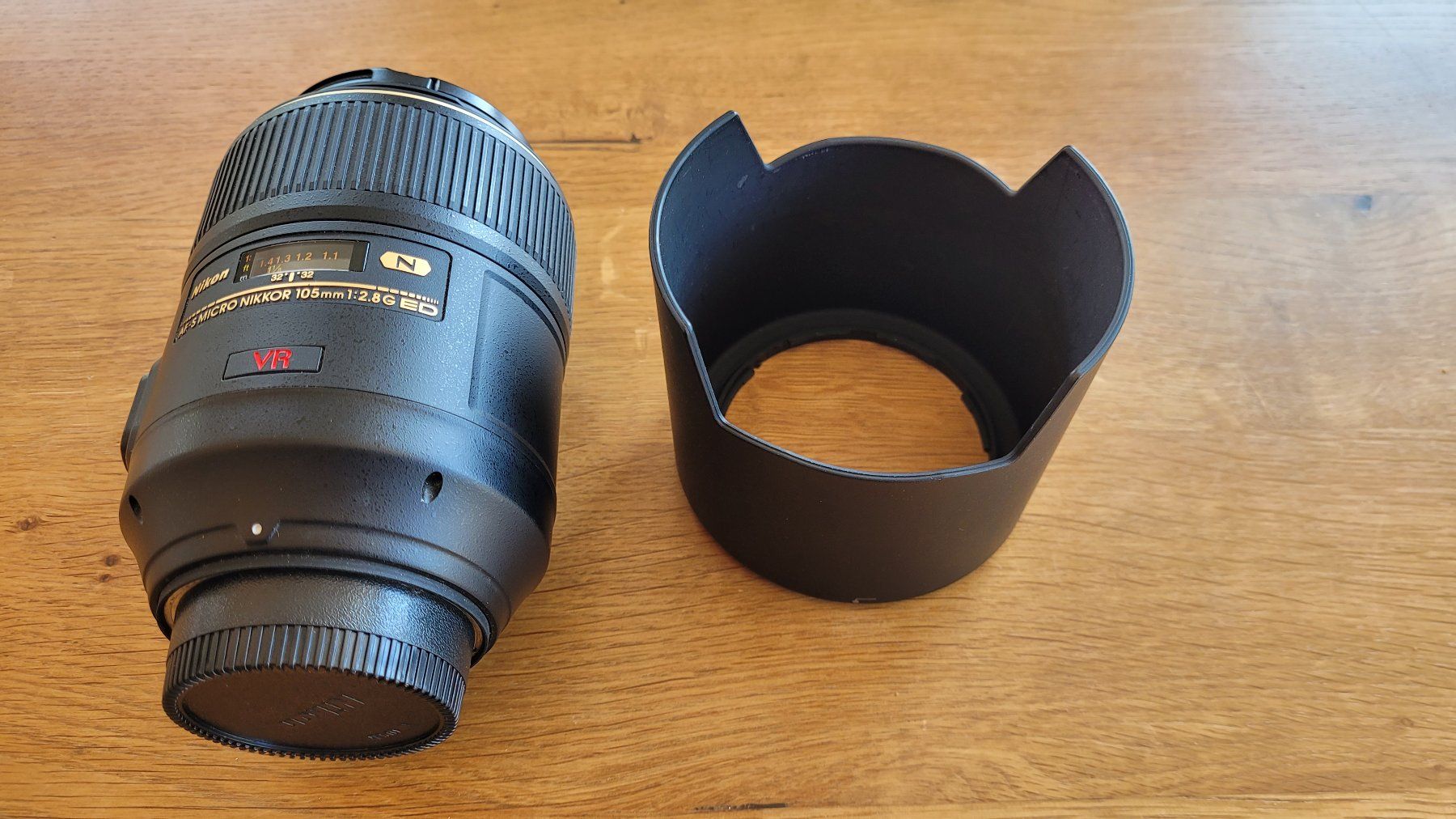 Nikkor Obiettivi: Nikon Micro 105mm AF-S 1:2,8 G ED VR – Usato da Rheinau venduto da Rabus01 5