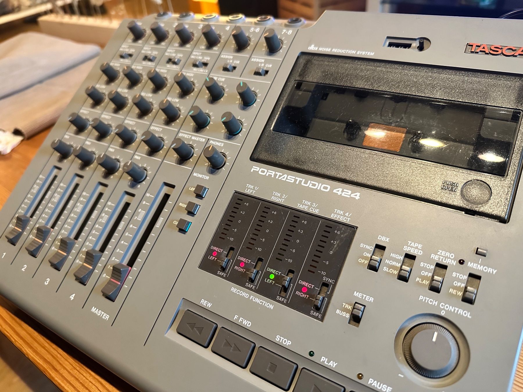Tascam Registratori: Tascam Portastudio 424 Multitrack Recorder Cassette gebra... – Usato da Elm venduto da kri_5q2c 1