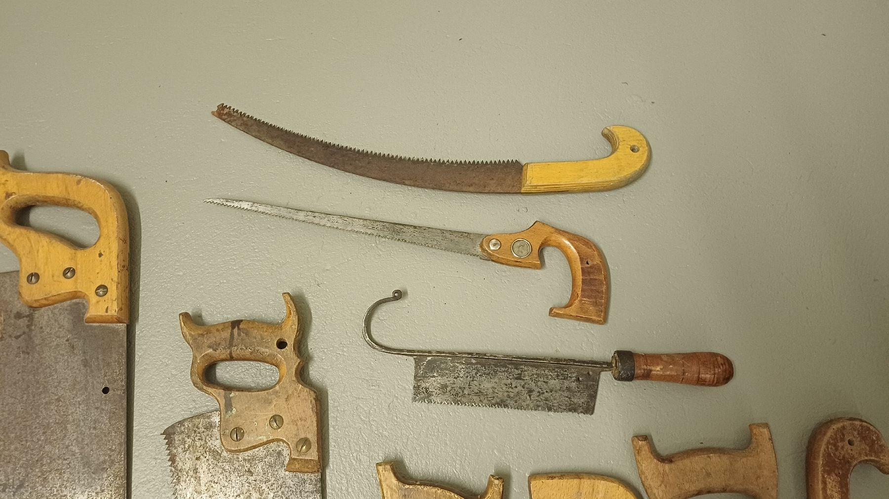 Sägen: 12 verschiedene Antike Sägen  – Gebraucht aus Flawil von Naphtali 6