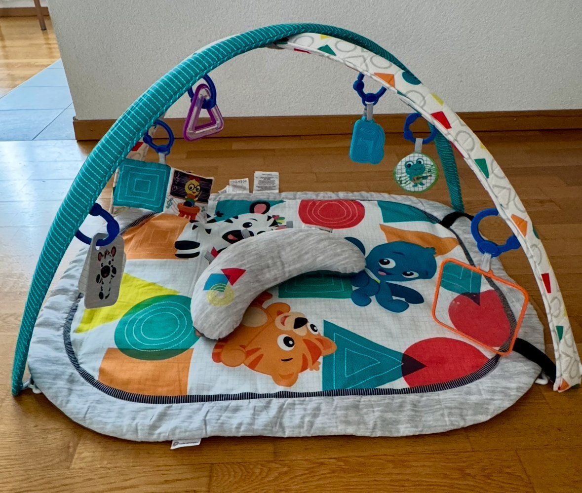 Tiro con l'arco: Tummy Time Matte - Spielbogen mit Erlebnisdecke – Usato da Dübendorf venduto da sha_fx85 1