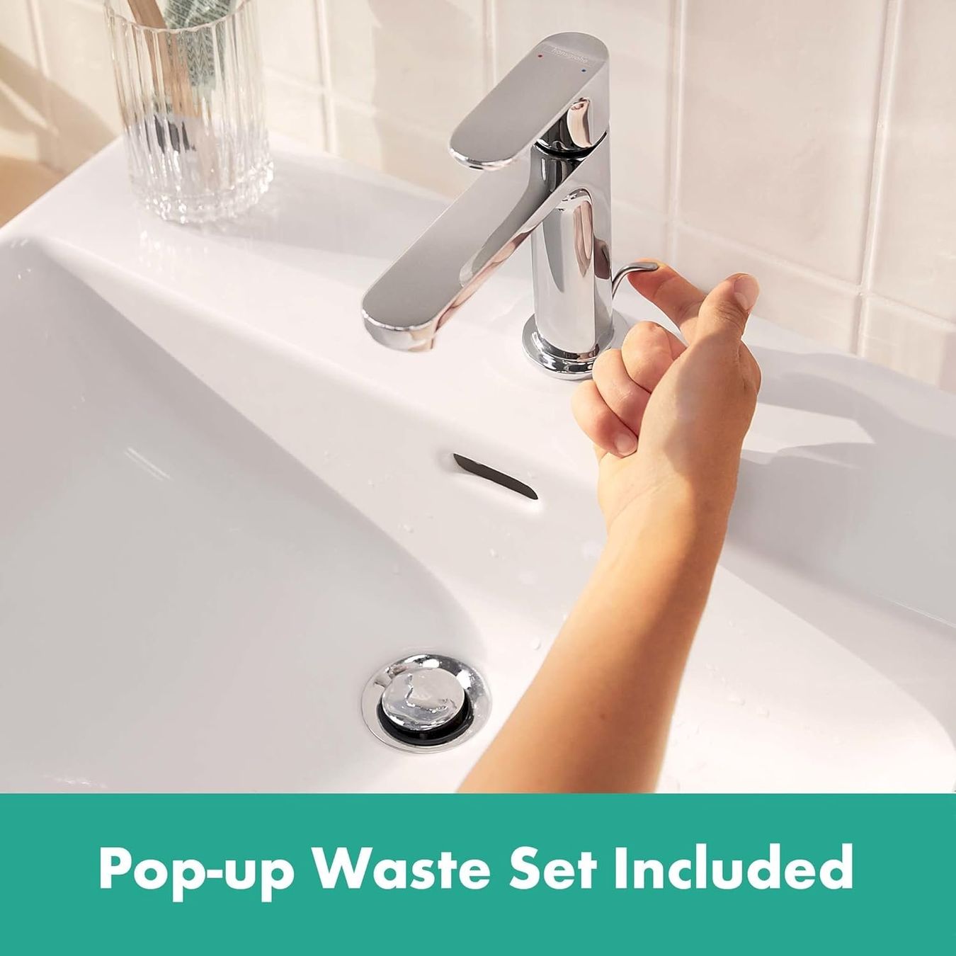 Hansgrohe Rubinetteria: Hansgrohe Rebris S Waschtischmischer – Nuovo e nell'imballaggio originale da Bottighofen venduto da zaap 3