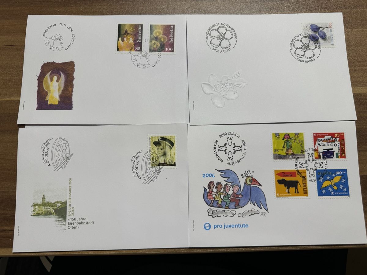 Tutti i francobolli: Briefmarken 2006 Aarau Luzern – Nuovo e nell'imballaggio originale da Bütschwil venduto da sof_p98b 4
