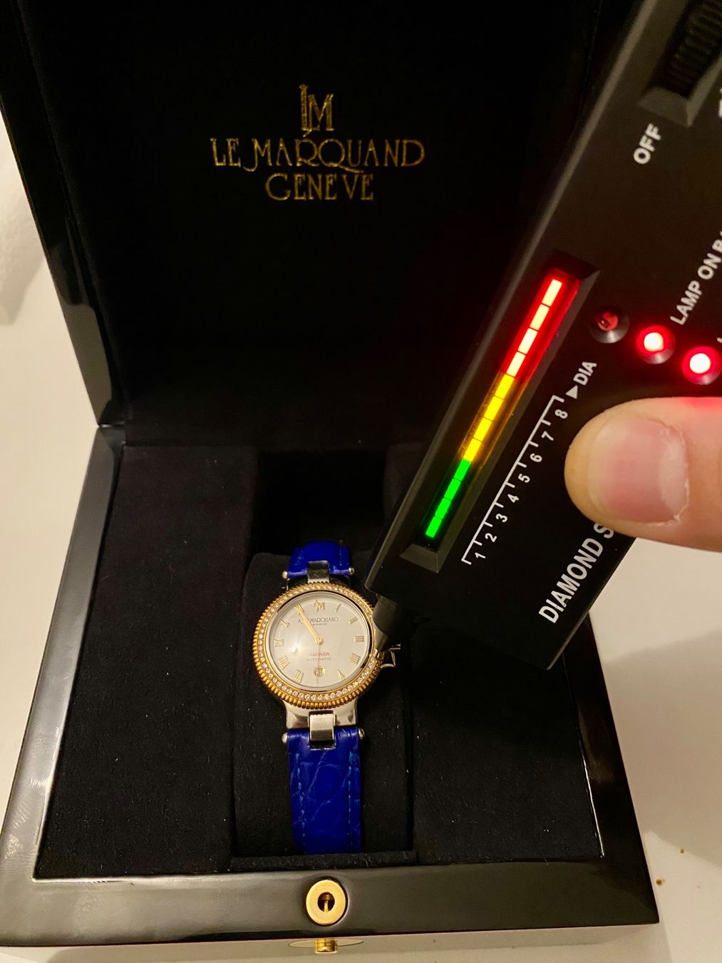 André Le Marquand Uhren: A. Le Marquand - Harrier Automatic - Gold 18k bezel Diamonds – Gebraucht aus Küsnacht ZH von Pedramy 6