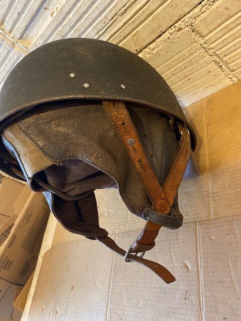 Schweizer Armee Uniformi & Effetti personali: HELM MOTORRADFAHRER /PANZERFAHRER   CH ARMEE – Usato da Chur venduto da silbermon 2