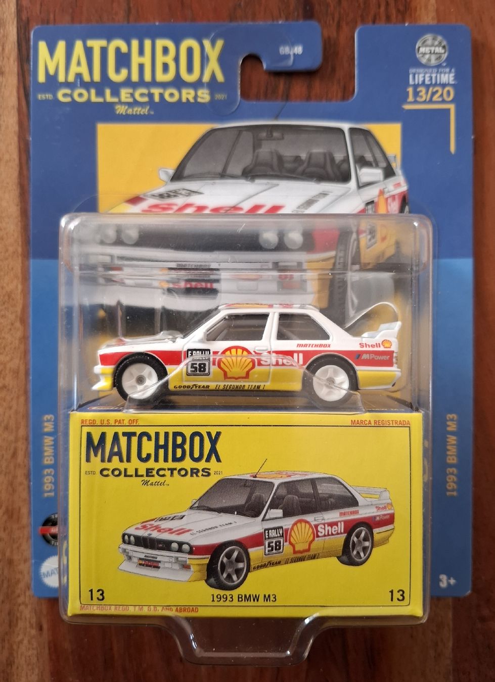Matchbox Modellini d'auto: MATCHBOX COLLECTORS 1993 BMW M3 E30 SHELL 2024 – Usato da Reinach BL venduto da vwbora75