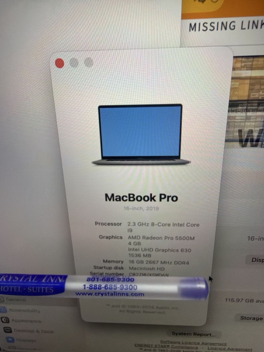 Apple Notebook: Apple MacBook Pro 16 space grey – Usato da Zürich venduto da oli_k9tl 2
