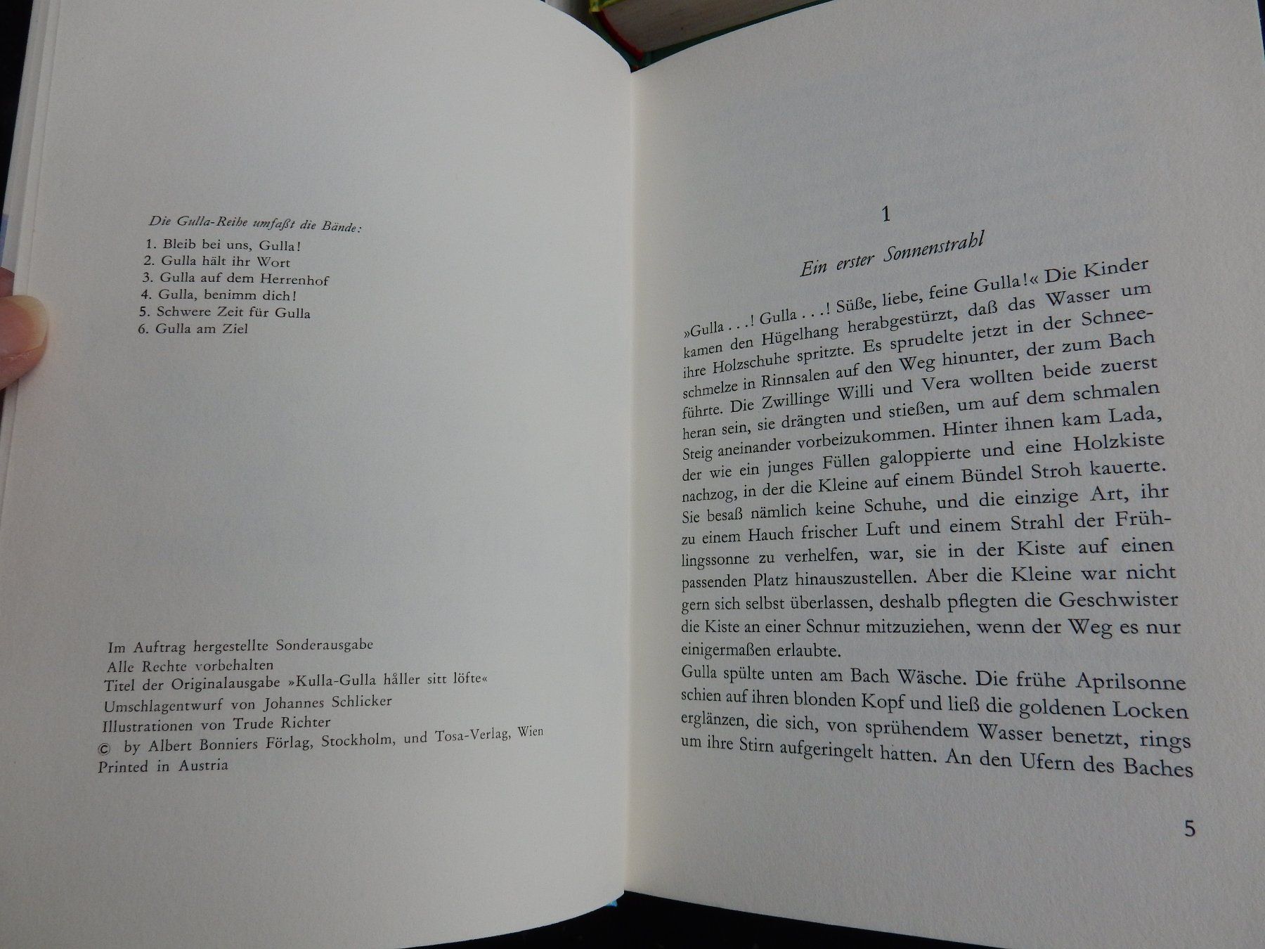 Libri: Gulla 6 Stück Sandwall-Bergström Jugendbuch komplett – Usato da Jona venduto da JOberg_25 6