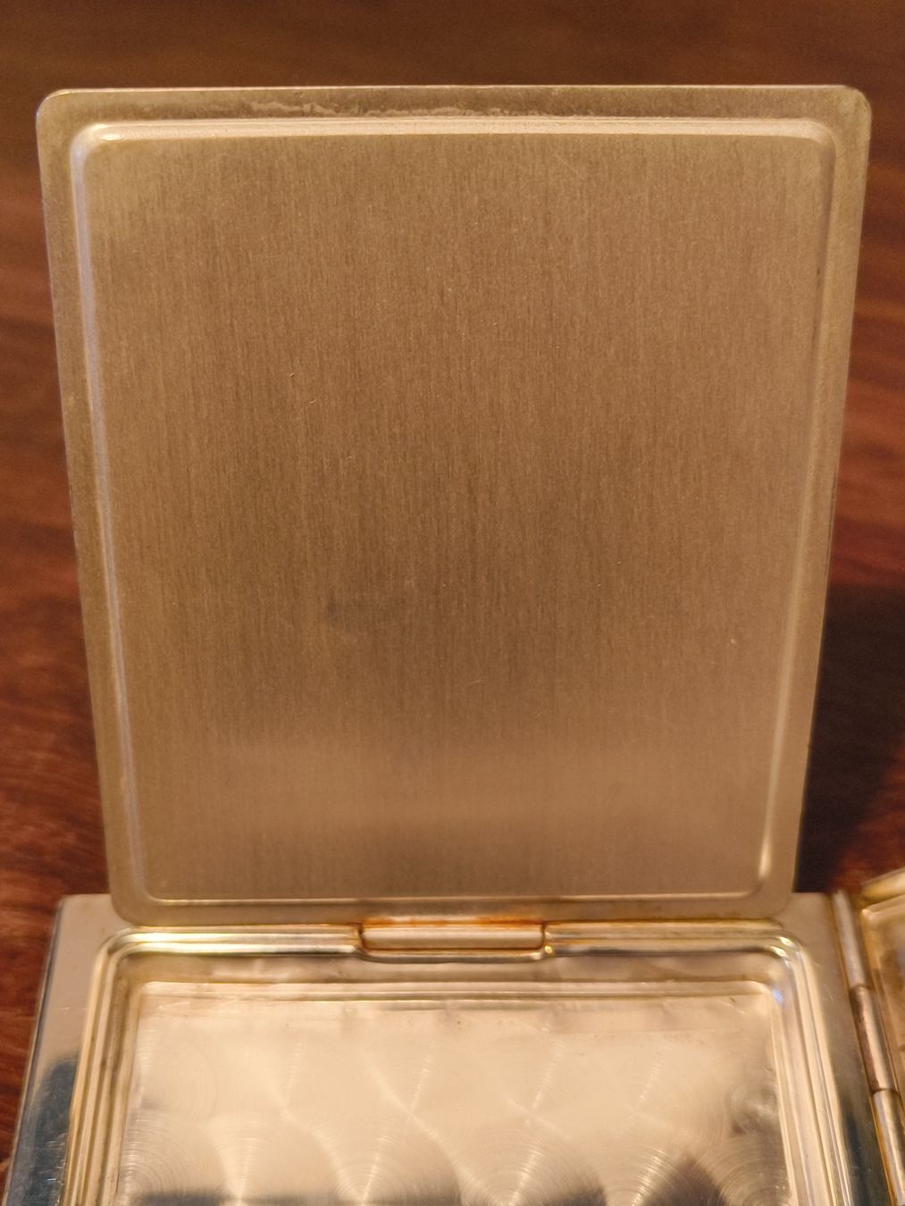 Artdeco Make-up: Art Deco Puderdose versilbert – Usato da stettlen venduto da VintageBern_ch 4