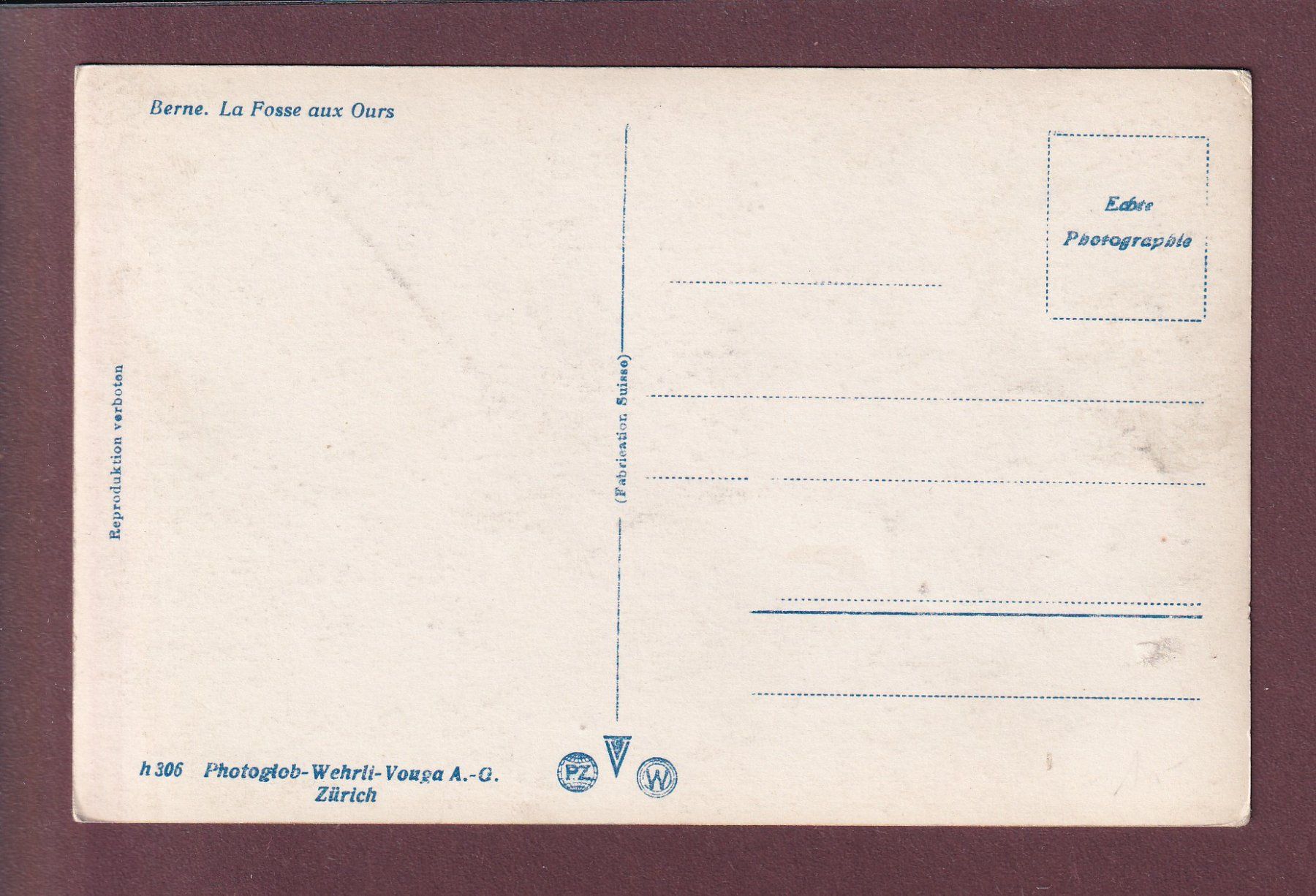 Cartoline postali: BERN - Bärengraben – Usato da Pully venduto da nicecards 1