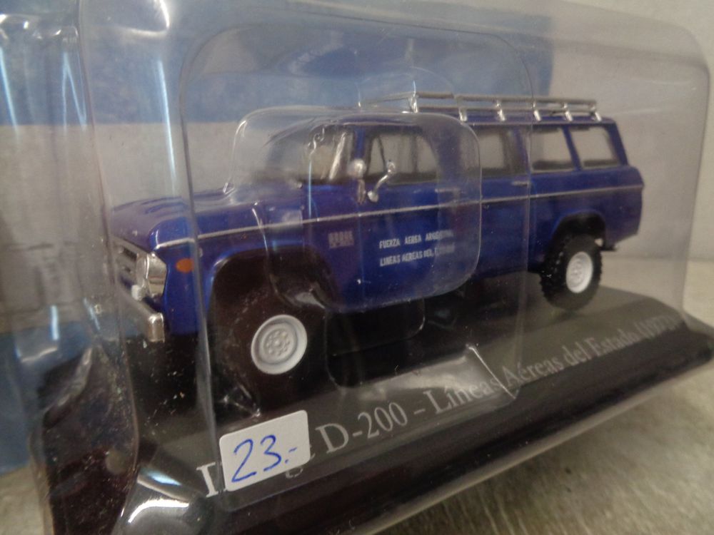 Miniature Ambulance Dodge D100 1967 - Échelle 1/43, Collection Salvat, Modèle Neuf