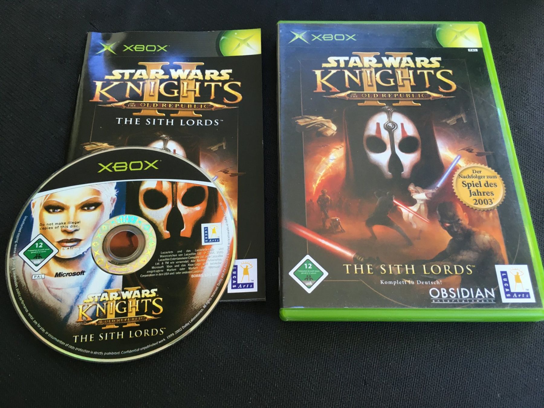 Microsoft Giochi: Star Wars Knights II Old Republic - Xbox – Usato da St.Gallen venduto da sjosjo