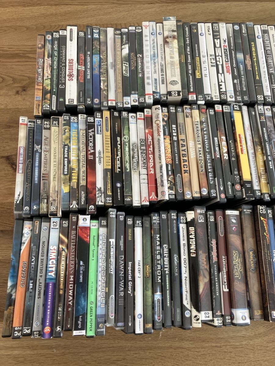 Spiele: PC Spielesammlung ca 160 Titel gebraucht – Gebraucht aus Luzern von FeU 1