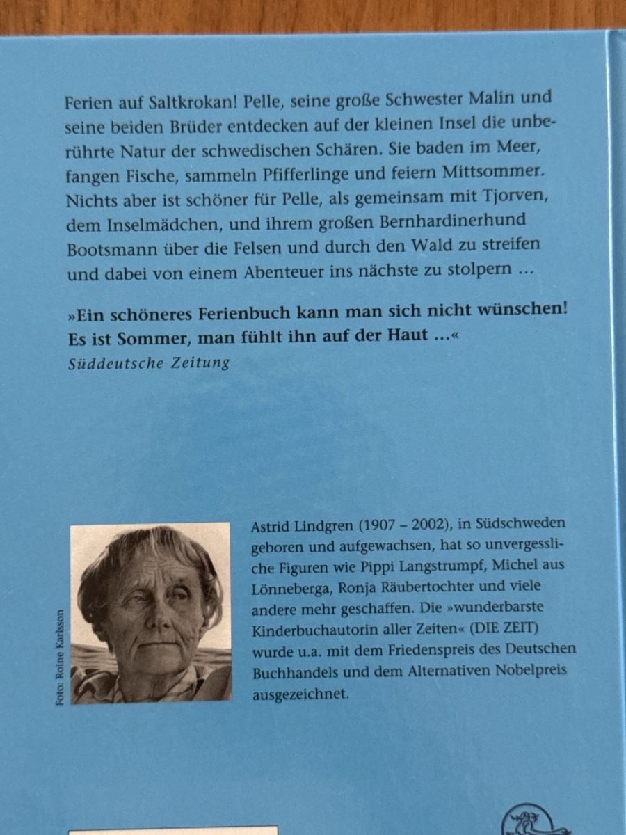Libri: Astrid Lindgren Ferien auf Saltkrokan – Usato da Hagendorn venduto da KALU27 1