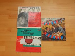 3 Schallplatten Schlagerparade gebraucht Ab 1.-  !!!