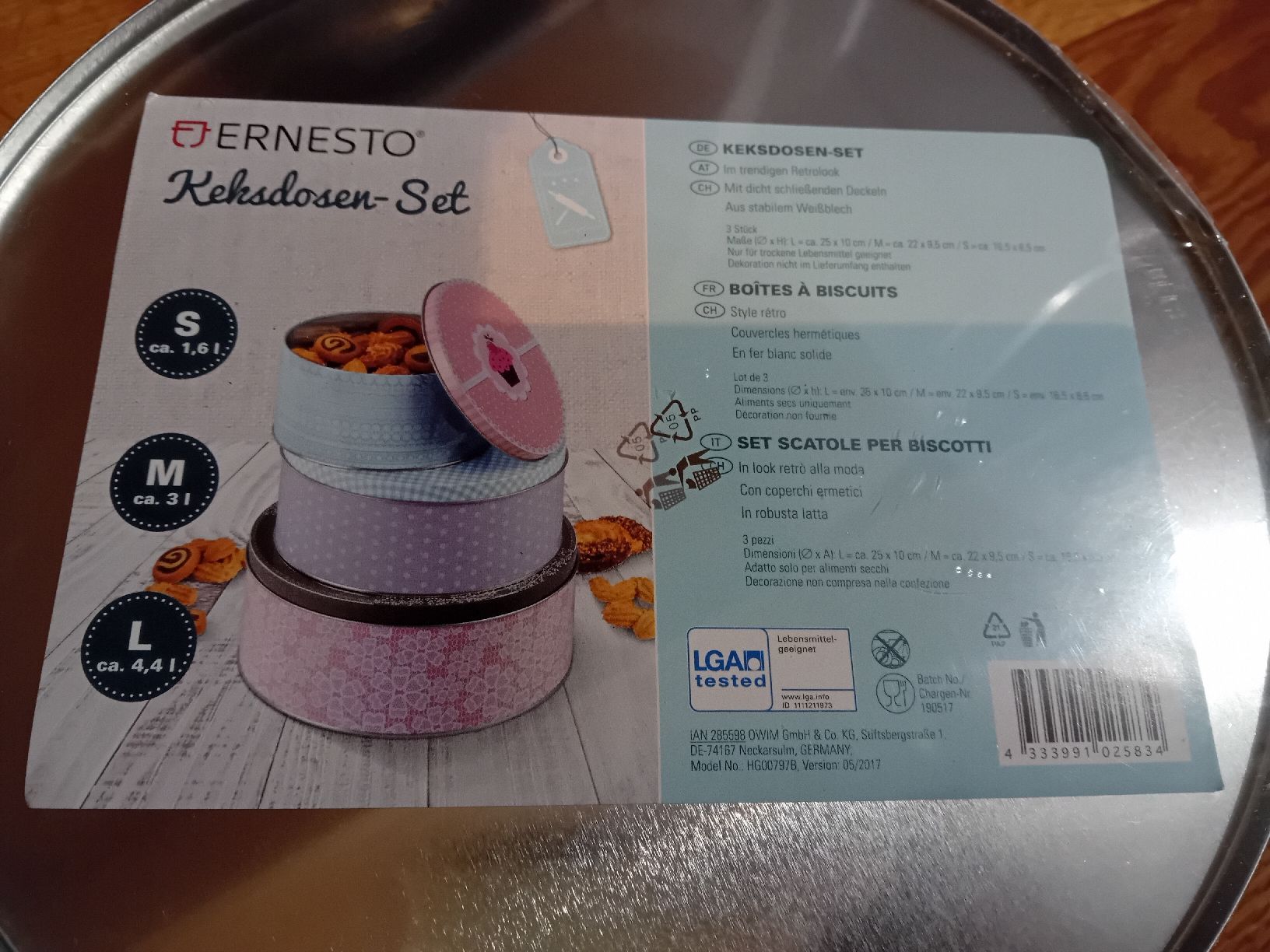 Behälter & Ähnliches: Keksdosen Set – Neu und originalverpackt aus Rothenthurm von MasseyFerguson1150 1