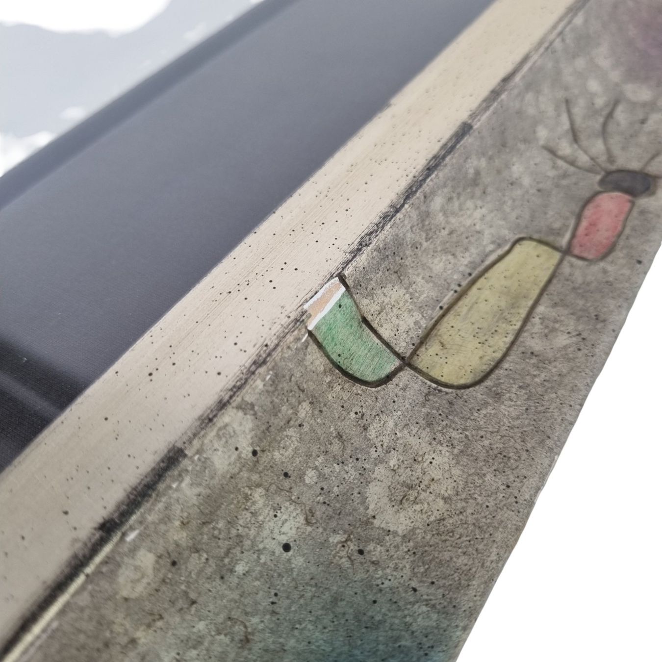 Gemälde: Miro Joan Midi HC le Trèfle Blanc Gemälde – Gebraucht aus Wangen b. Olten von Restwert_Wangen 2