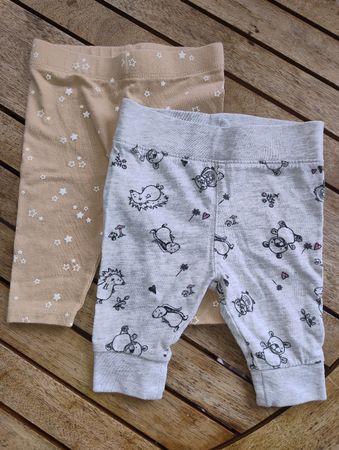 Baby Leggings Set, Gr. 56, Top Zustand