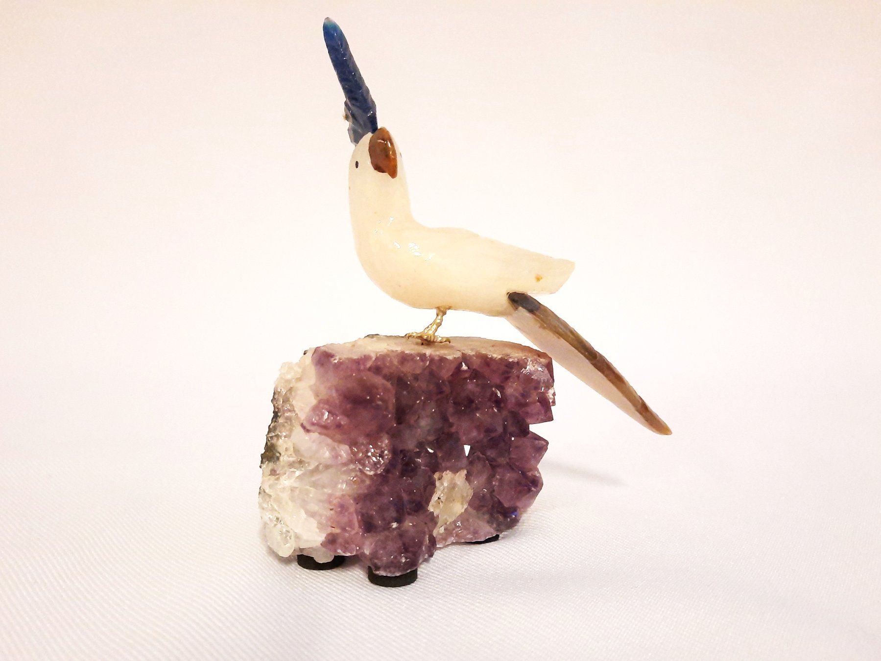 Minerali & Pietre curative: Amethyst Papagei und Kakadu – Usato da Beinwil am See venduto da Restwert_Beinwil 4