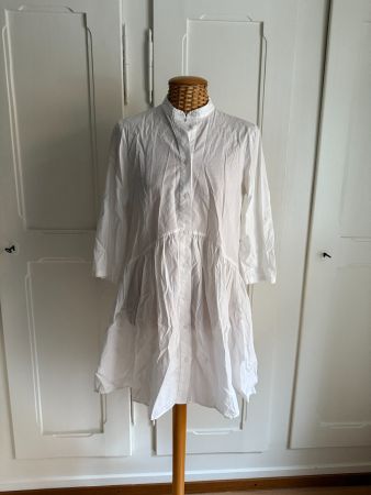 ZARA - Blusenkleid weiss S
