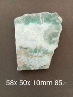 Schöne LARIMAR -Platte 58x50x10mm