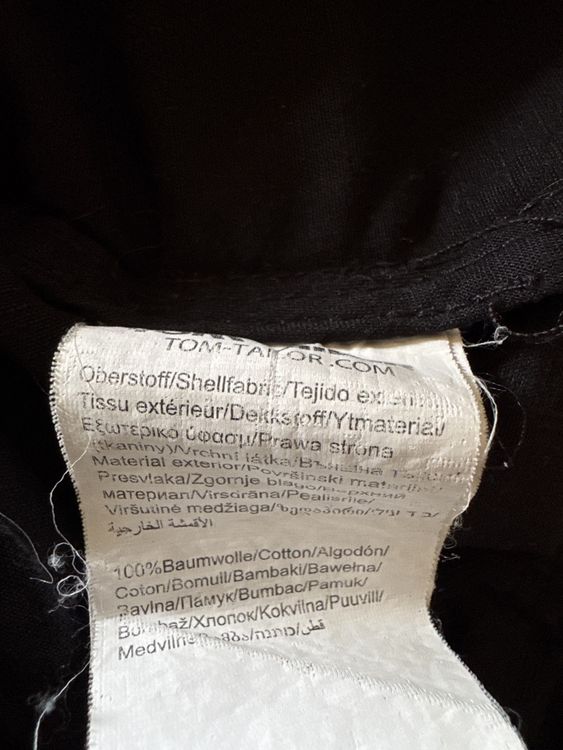 Tom Tailor Giacche: Tom Tailor Jacke schwarz Gr. L – Usato da Mauren venduto da ducducturi 8