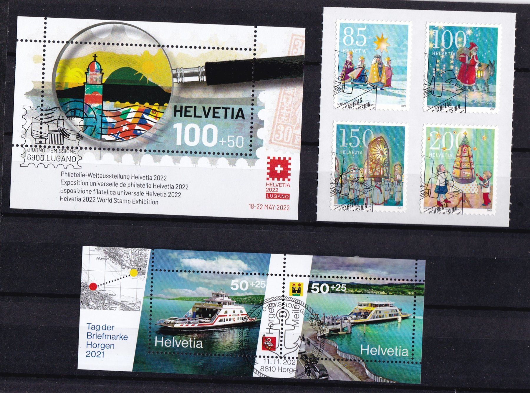 Alle Briefmarken: CH Briefmarken Lot 2021, ET – Gebraucht aus Münchwilen AG von Nesar 3