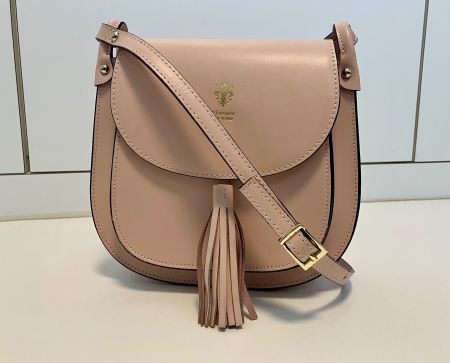 Sommerliche Umhängetasche echt Leder Crossbody, top Zustand