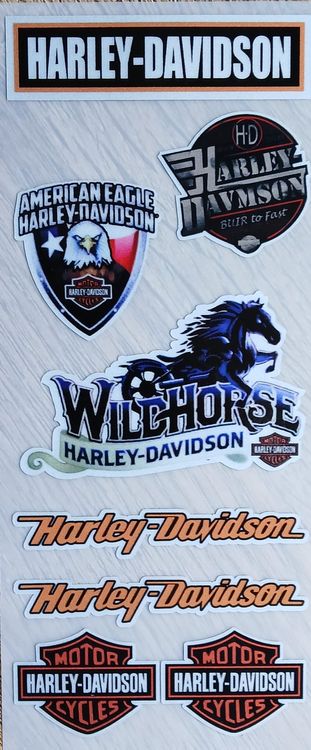 Sticker: Sticker Harley Davidson – Nuovo e nell'imballaggio originale da Allens venduto da MADE.IN.ROCK.N.ROLL 2