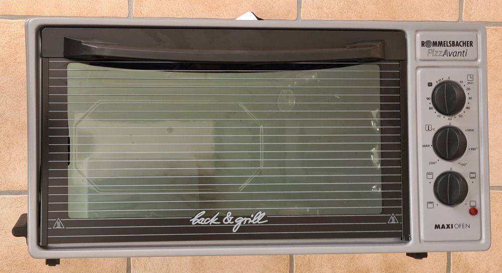 13L Mini Backofen - Elektrobackofen Mit Touchscreen & Grillfunktion