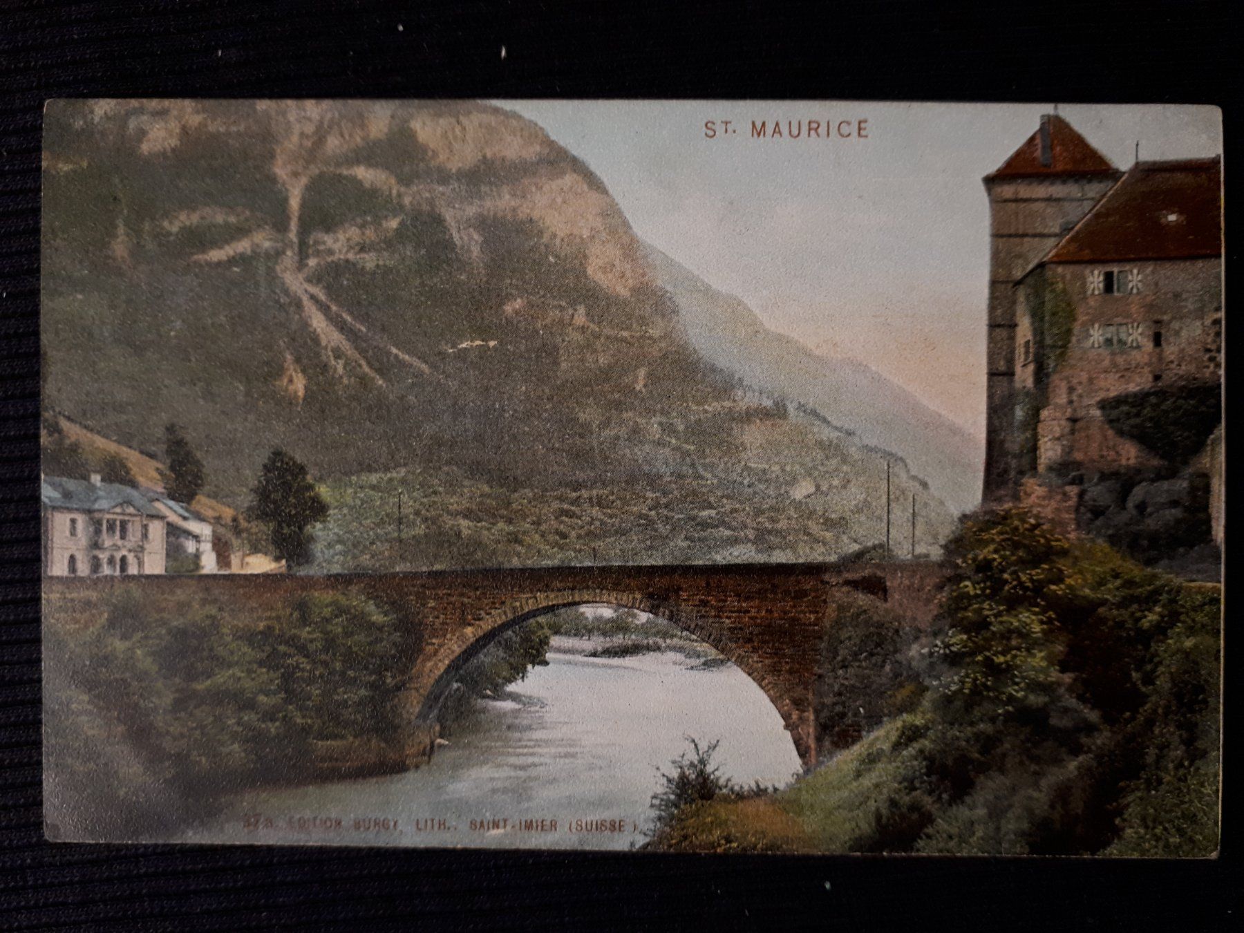 Cartes postales: ST. MAURICE 1905 – D'occasion à Ponto Valentino par giorgia06