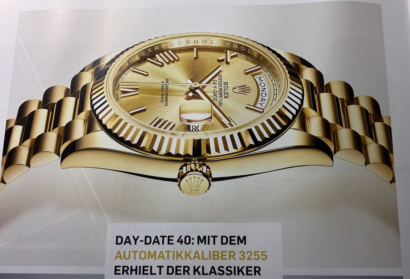 Riviste & Magazine: Rolex Day-Date, Chronographen u.v.m. – Usato da Baden venduto da Goldbaum
