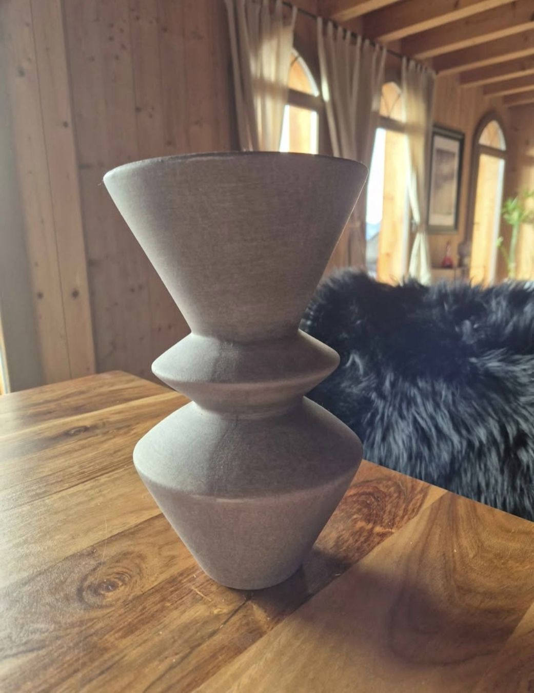 Vase & Récipients: Vase effet zig zag terre cuite – D'occasion à Gryon par flo_7ltt
