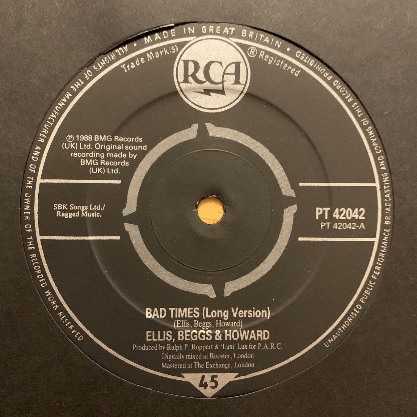 Dischi in vinile: ELLIS, BEGGS & HOWARD / BAD TIMES – Usato da Sarnen venduto da m-basic 2