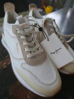 Pepe Jeans Sneaker weiss beige neu