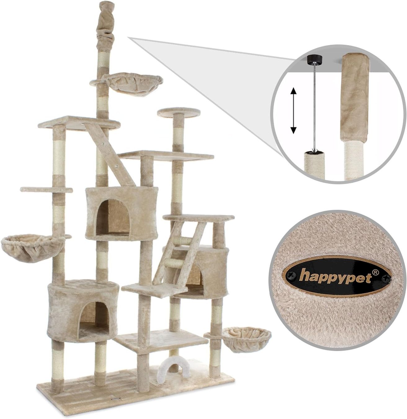 Tiragraffi: Kratzbaum deckenhoch bis 260cm / 20kg – Nuovo e nell'imballaggio originale da Bottighofen venduto da zaap 2