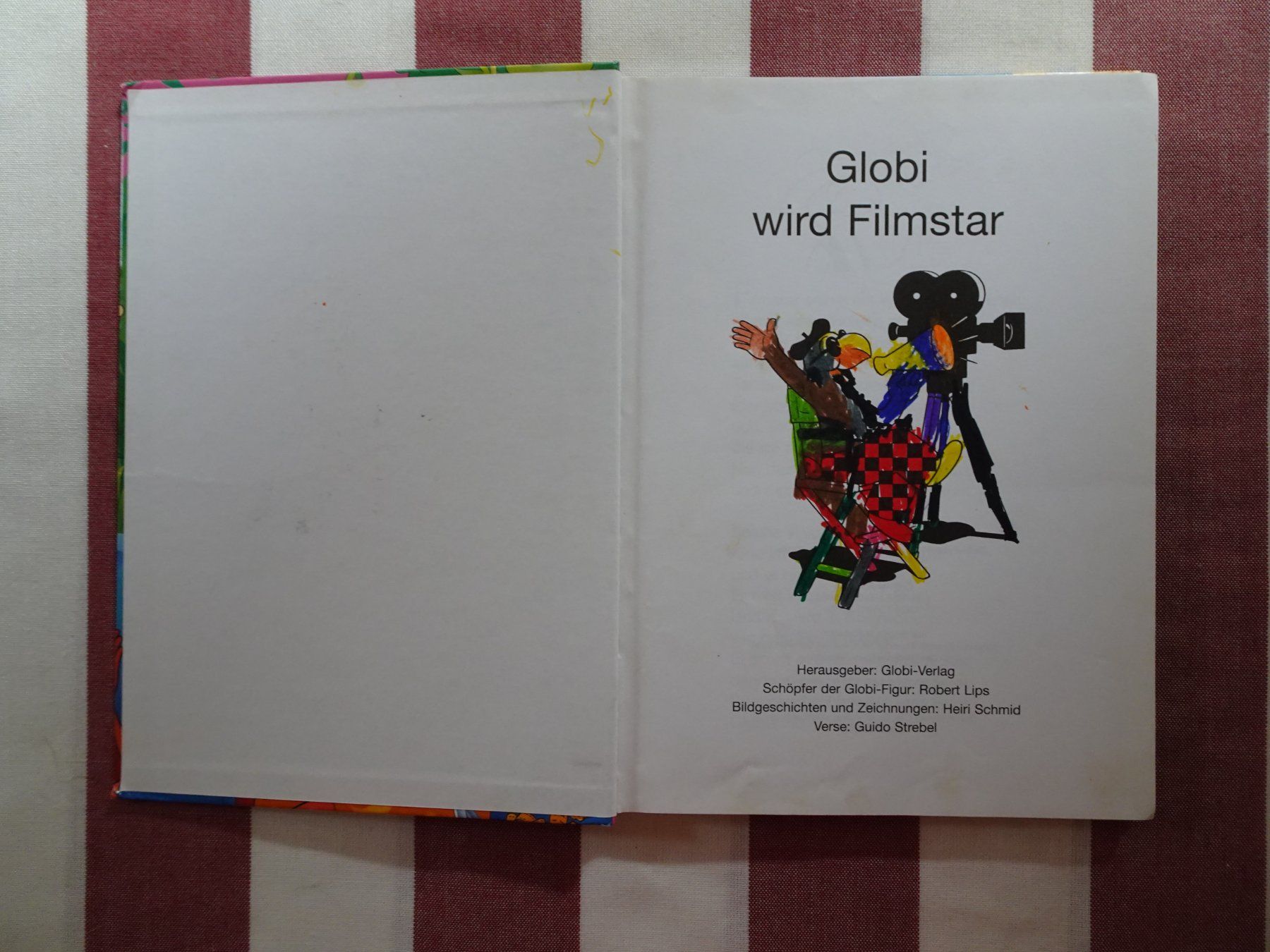 Fumetti: Globi wird Filmstar - 1. Auflage 2000 - G1134 – Usato da Küssnacht am Rigi venduto da Globi-Love 1