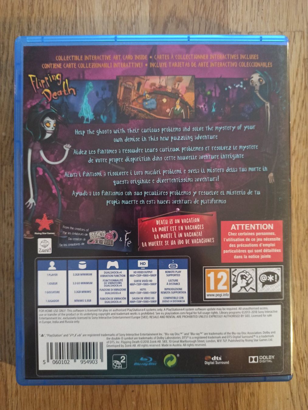 Jeux: Flipping Death  PS4 / PS5 – D'occasion à Oberweningen par mar_87mx 1
