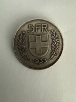 5 CHF 1933