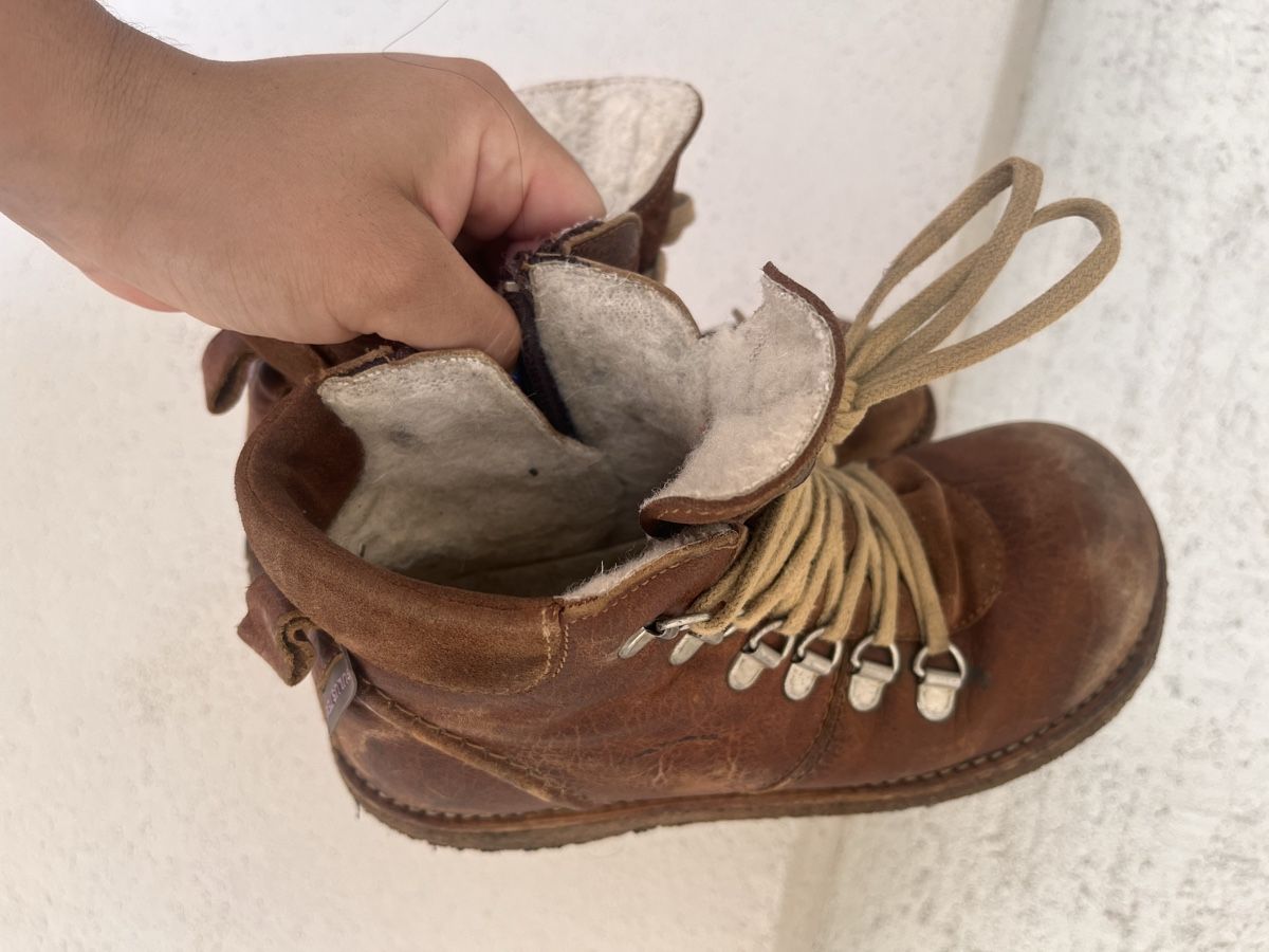 Scarpe per ragazzi: Lederschuhe mit Wolle Angulus Gr. 31 Kinderschuh – Usato da Basel venduto da luk_stein 2