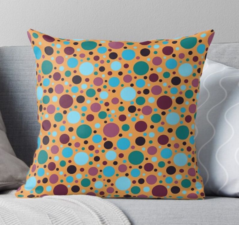 2 Stück Halloween Kissenbezüge - 45x45cm Plüsch Kürbis Design