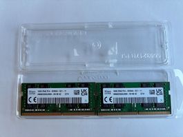 2 x 16Gb sdram PC4 3200 ddr4 sodimm hynix