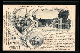Couvet, Moulin de la Foche, Strassenpart