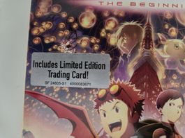 Digimon Adventure 02 Blue-Ray+DVD Limited Edition Free Card