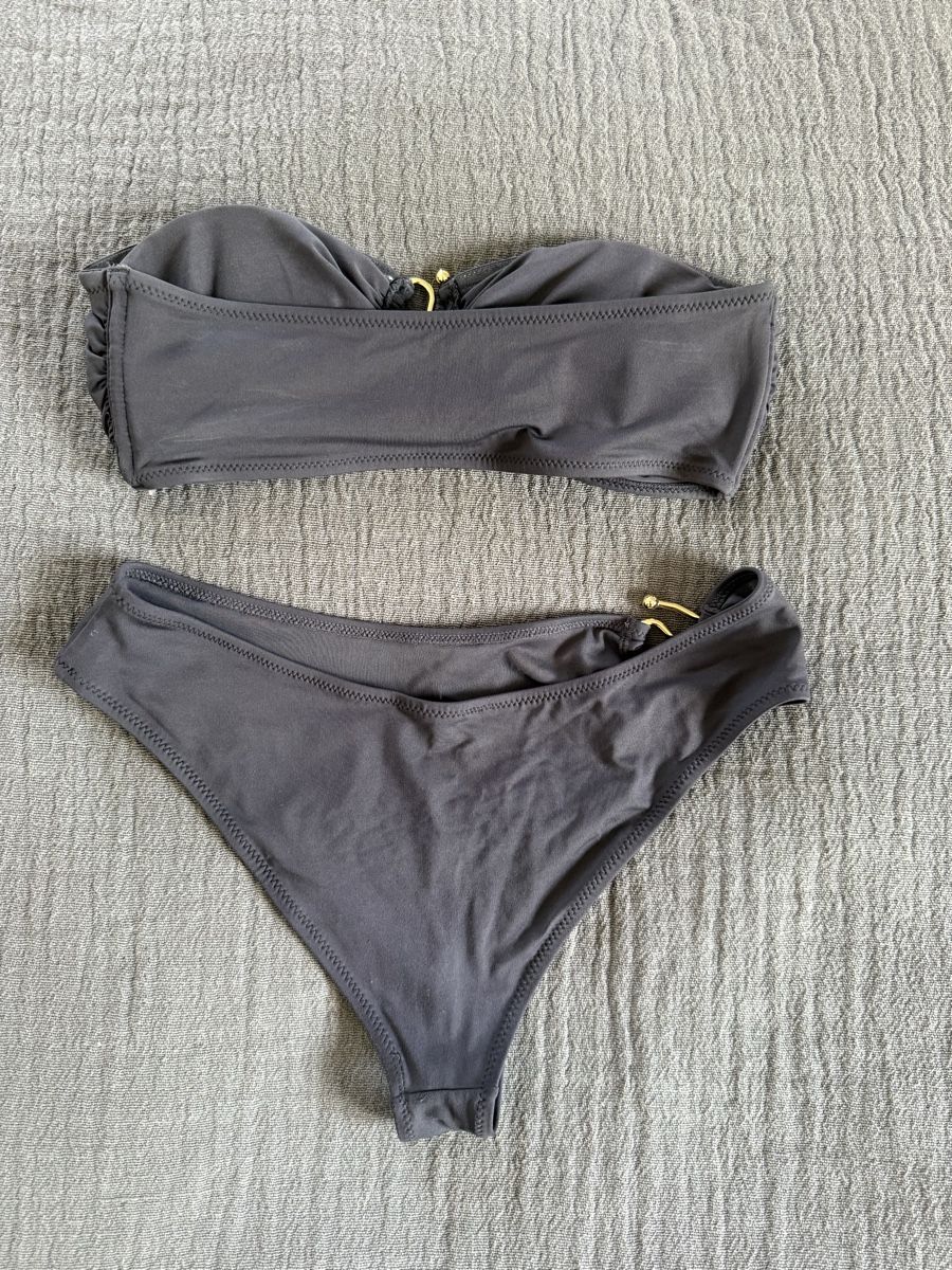 H&M Badekleider & Bikinis: Bikini set dunkelgrau XS – Neu (gemäss Beschreibung) aus Luzern von Aistee 2