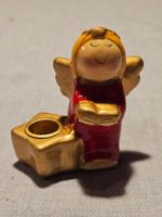 Engel Kerzenständer, Weihnachtsdeko, Neuwertig