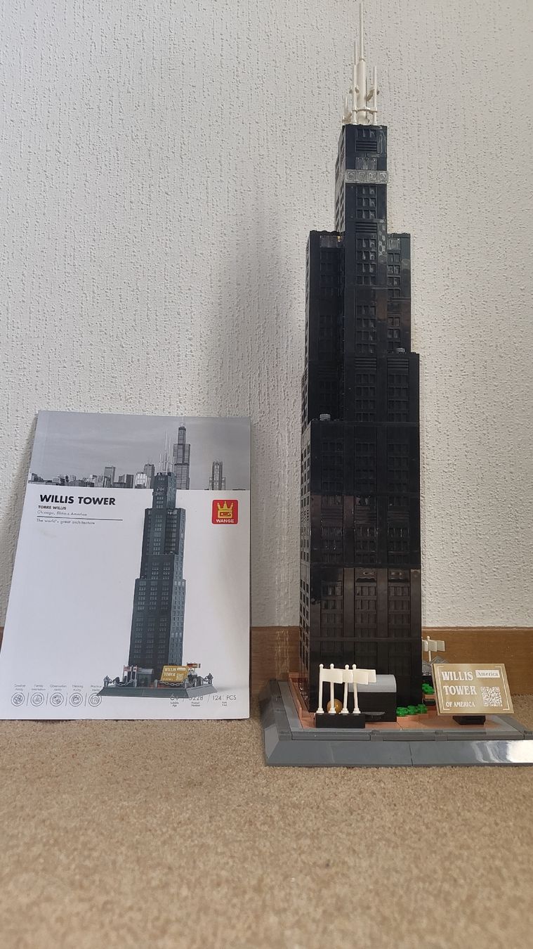 Kit di costruzioni: Wange 5202 Willis Tower Chicago Building Blocks Set 1241 stk – Usato da Glattbrugg venduto da har_jgc7 1