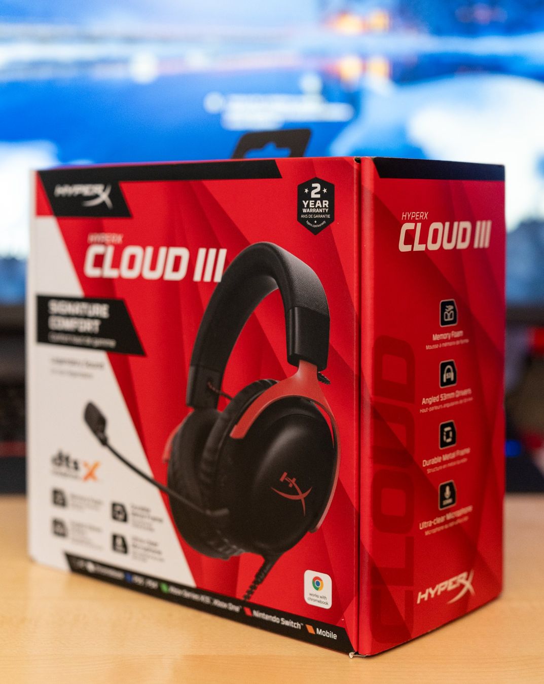 Hyperx Cuffie: HyperX Cloud III Gaming Headset - Neu – Nuovo e nell'imballaggio originale da Zürich venduto da tonogen 5