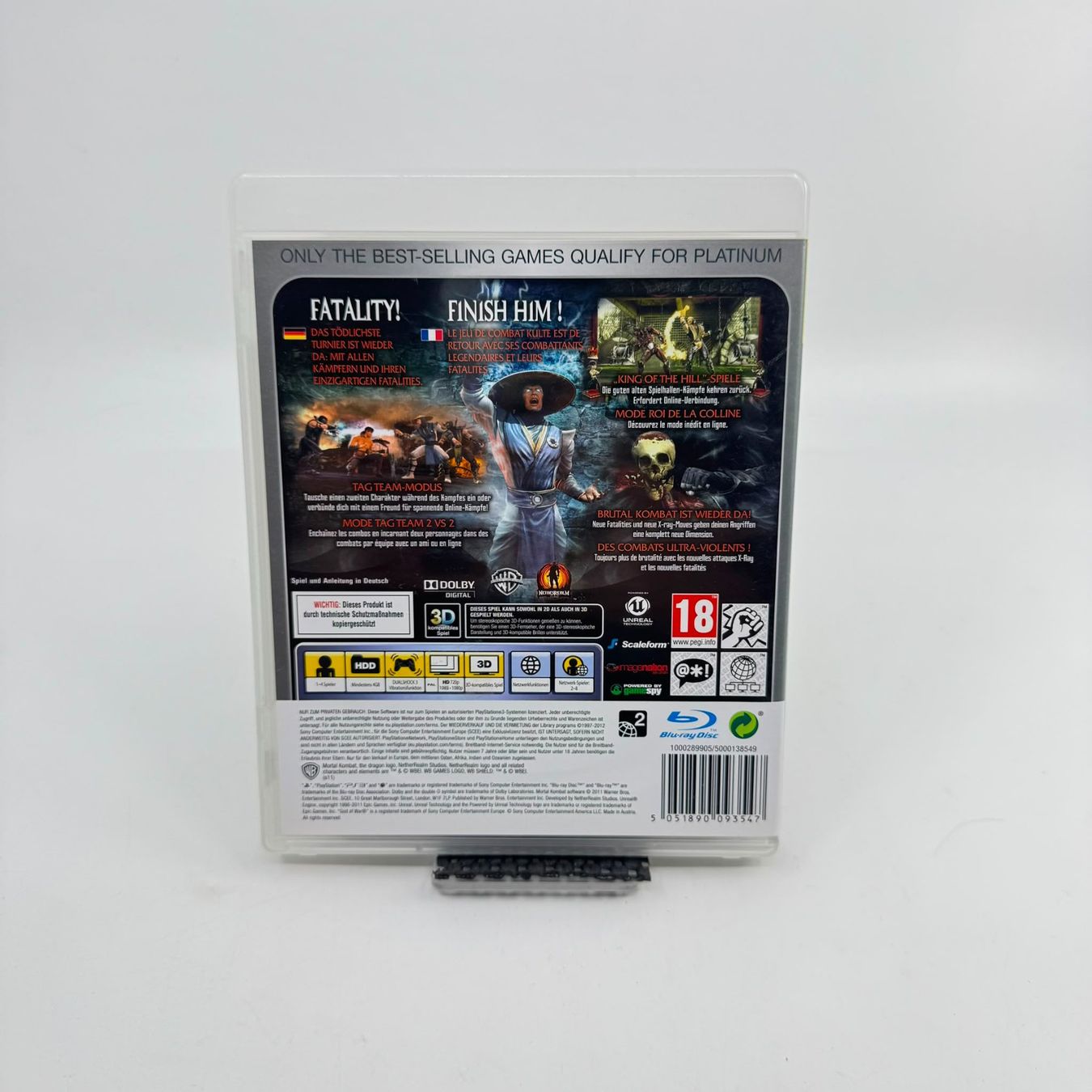 Spiele: Mortal Kombat (PS3) – Gebraucht aus Herisau von Seyashop1 2